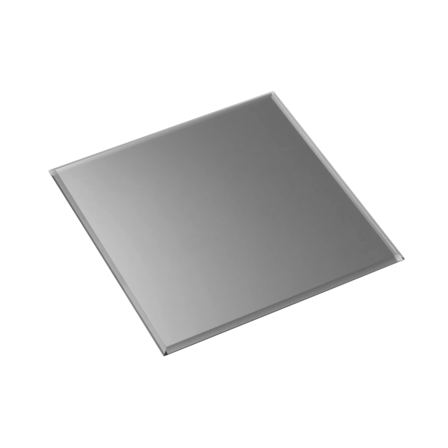 STOFF glass base (square), smoked black