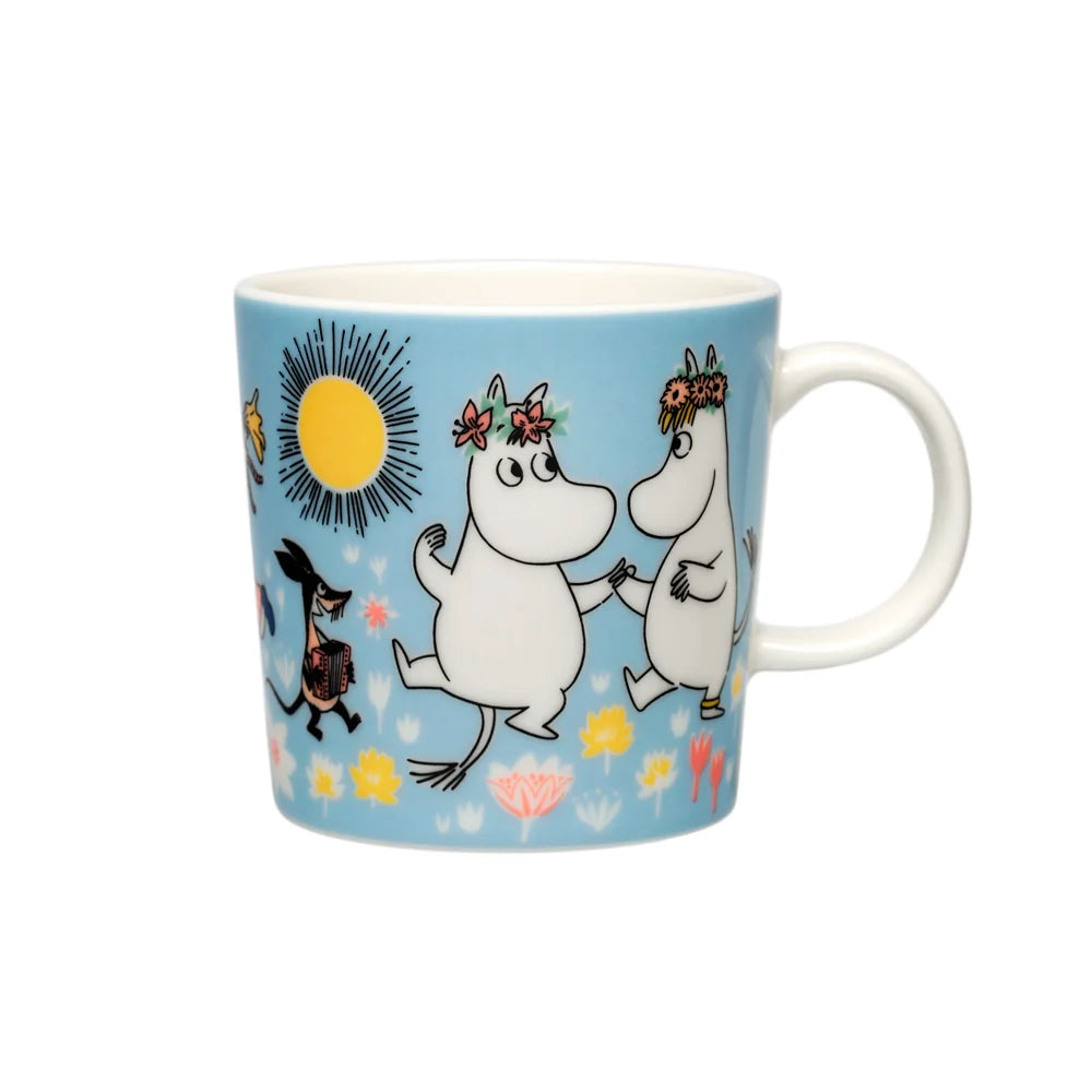 Moomin Arabia / iittala mug 300ml  / 10oz Summer Dance (2026) *NEW*