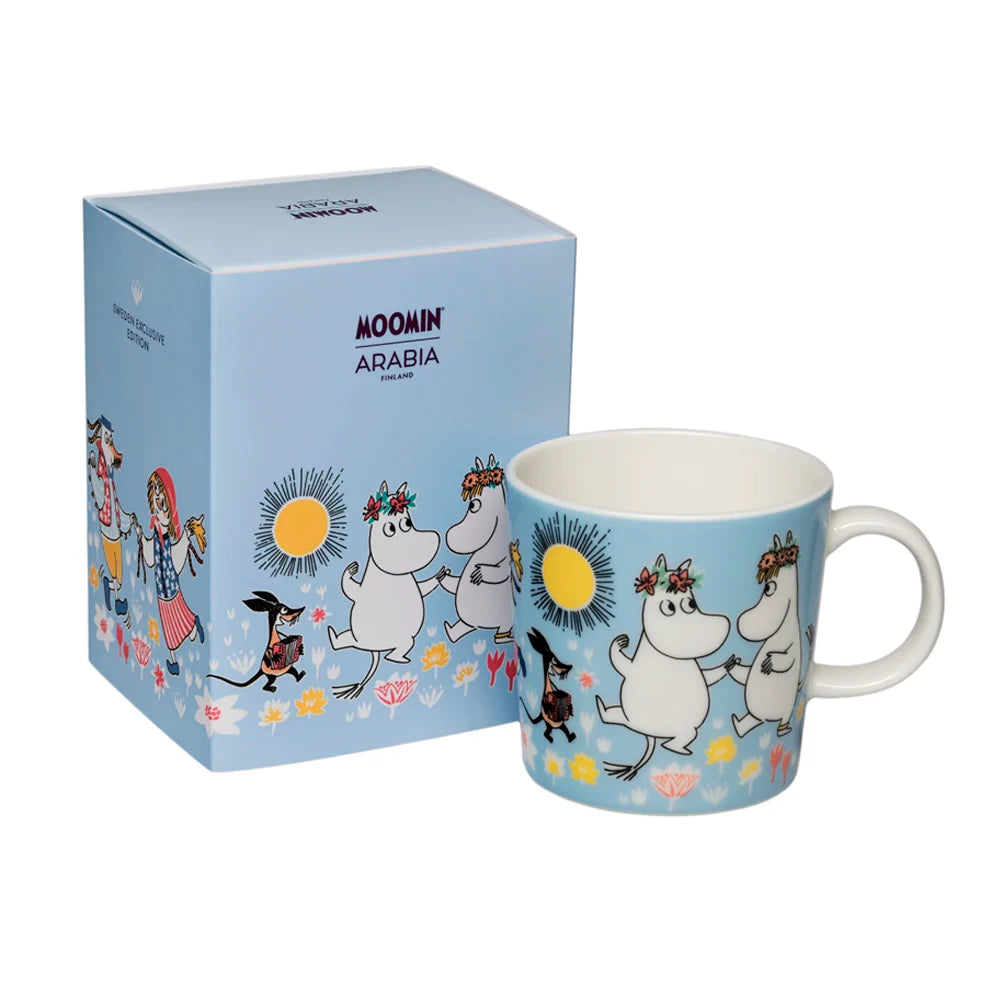 Moomin Arabia / iittala mug 300ml  / 10oz Summer Dance (2026) *NEW*