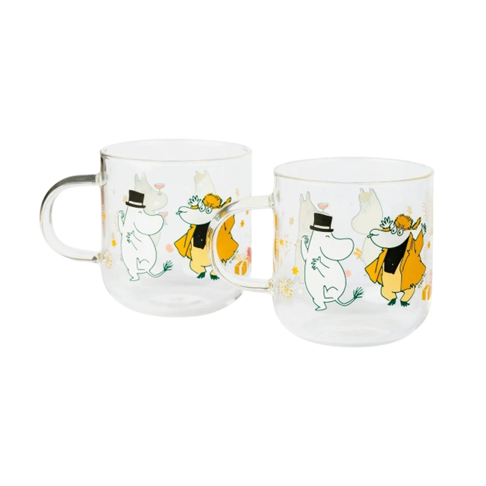 Moomin Glass Gift of Love 2-pack