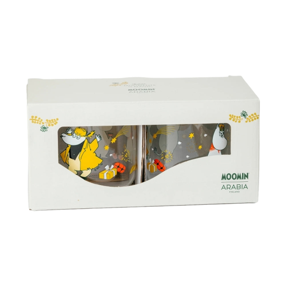 Moomin Glass Gift of Love 2-pack