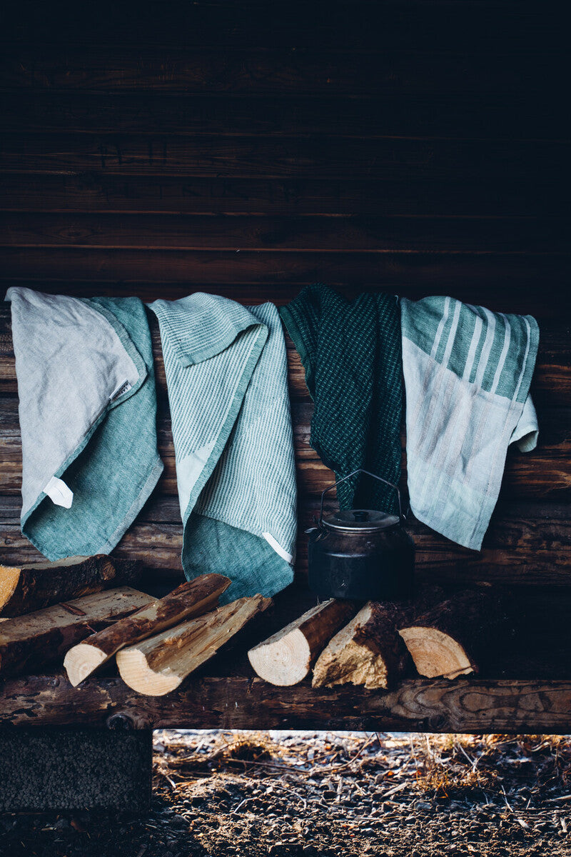 RINNE towel 48x70cm 5/blueberry-linen