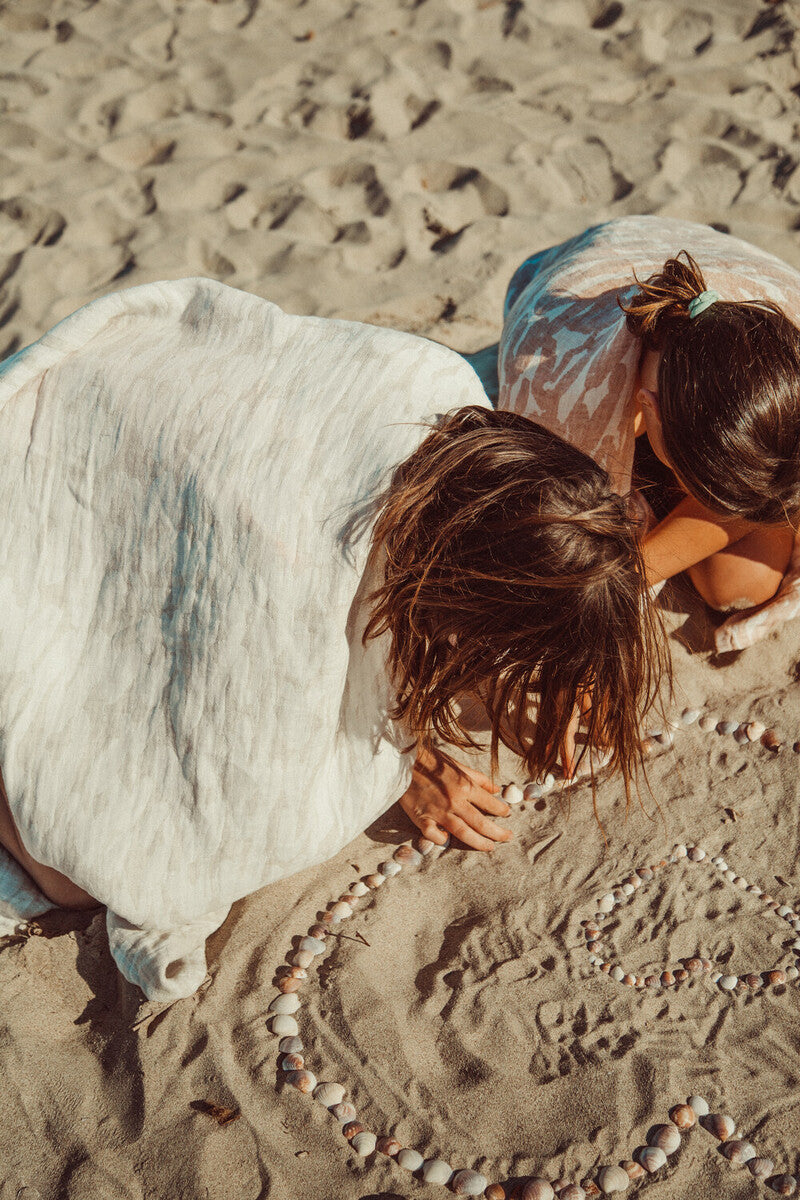 JÄKÄLÄ towel (white-linen, 95 x 180 cm) (63913)
