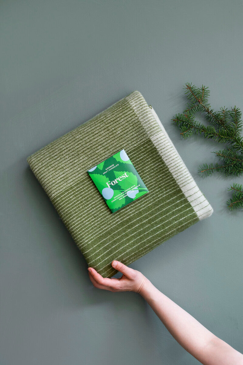 KAAMOS blanket 150x200cm 4/white-olive