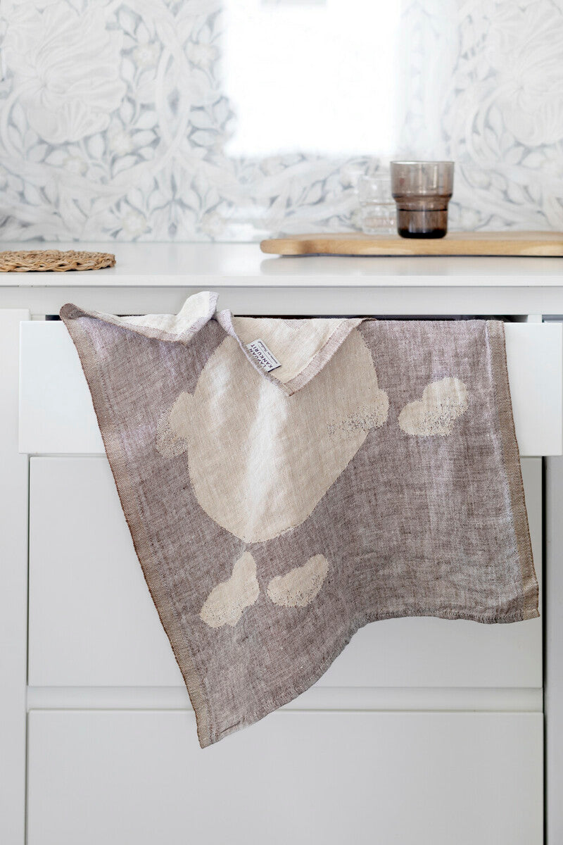 HIETSU towel 48x70cm 8/brown-gold