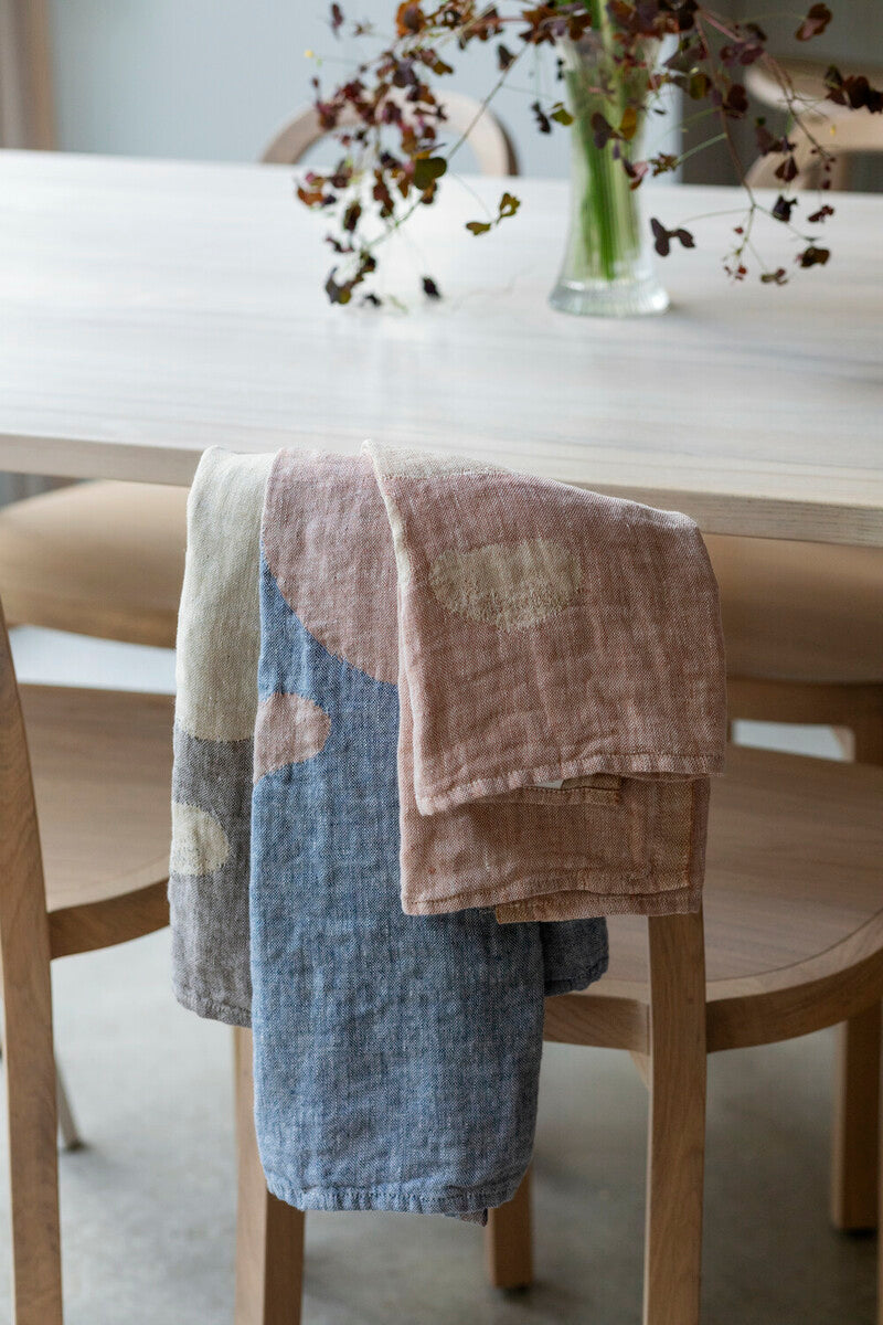 HIETSU towel 48x70cm 5/cinnamon-blue
