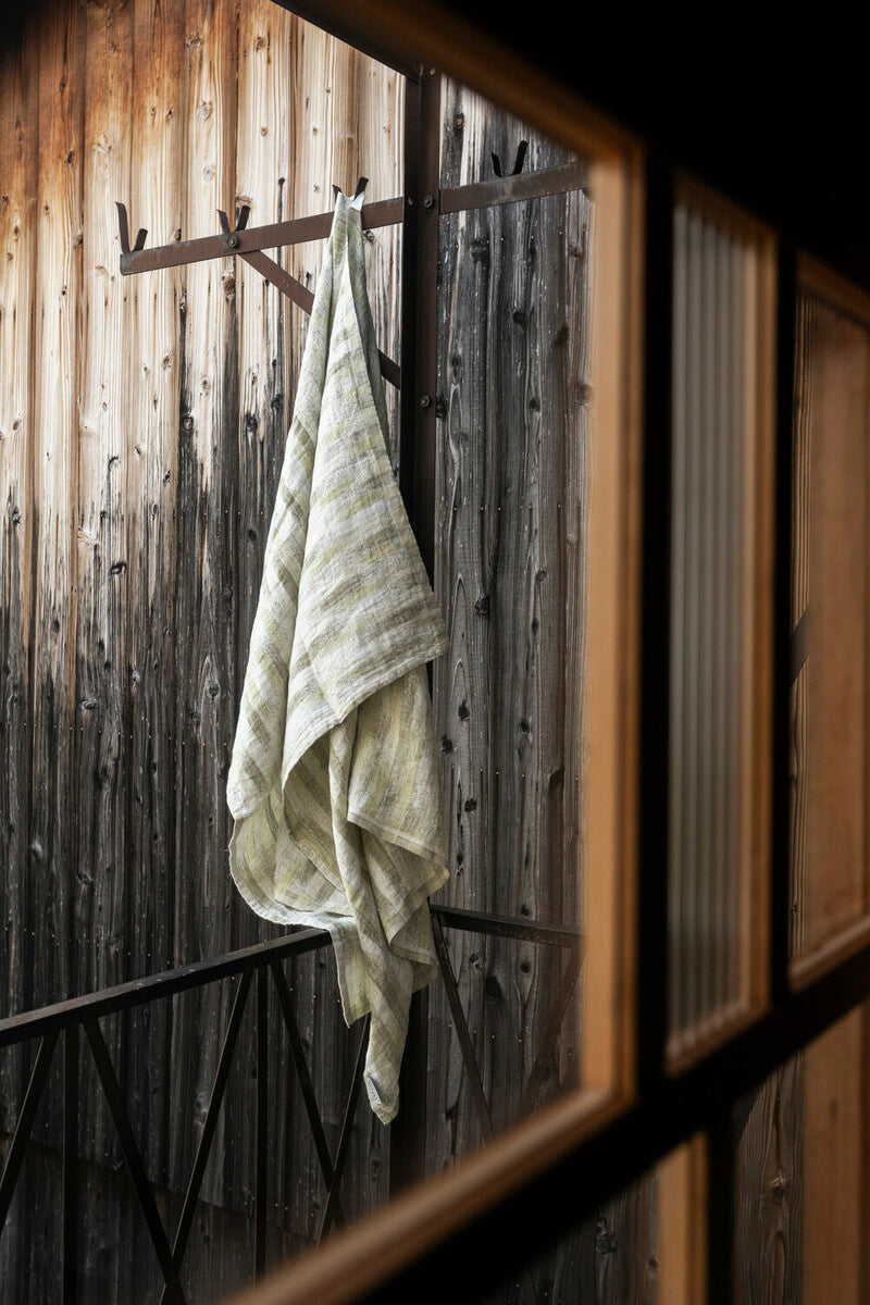JÄKÄLÄ towel (white-linen, 95 x 180 cm) (63913)