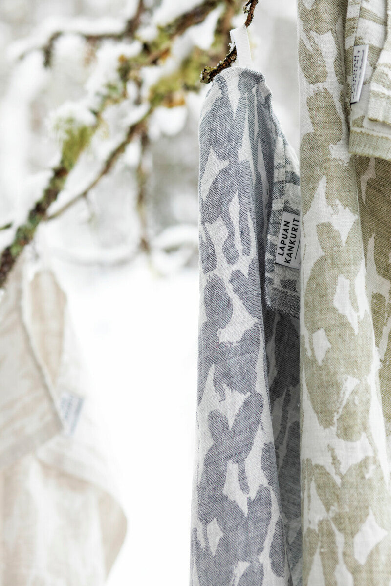 JÄKÄLÄ towel (white-linen, 95 x 180 cm) (63913)