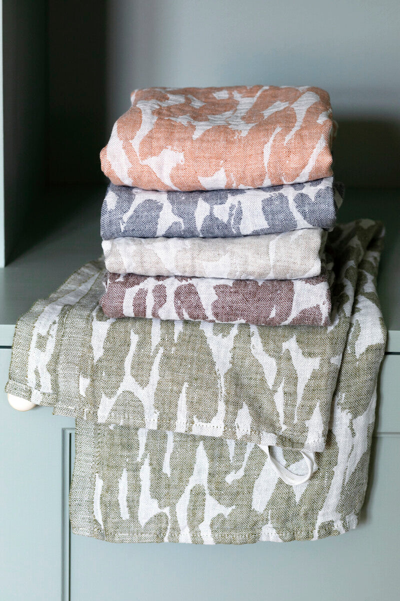 JÄKÄLÄ towel (white-linen, 95 x 180 cm) (63913)