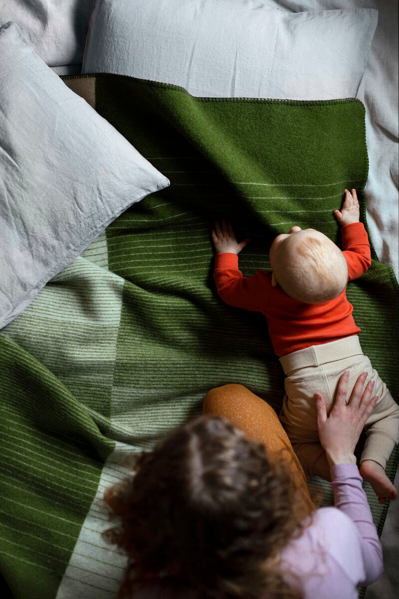 KAAMOS blanket 150x200cm 4/white-olive