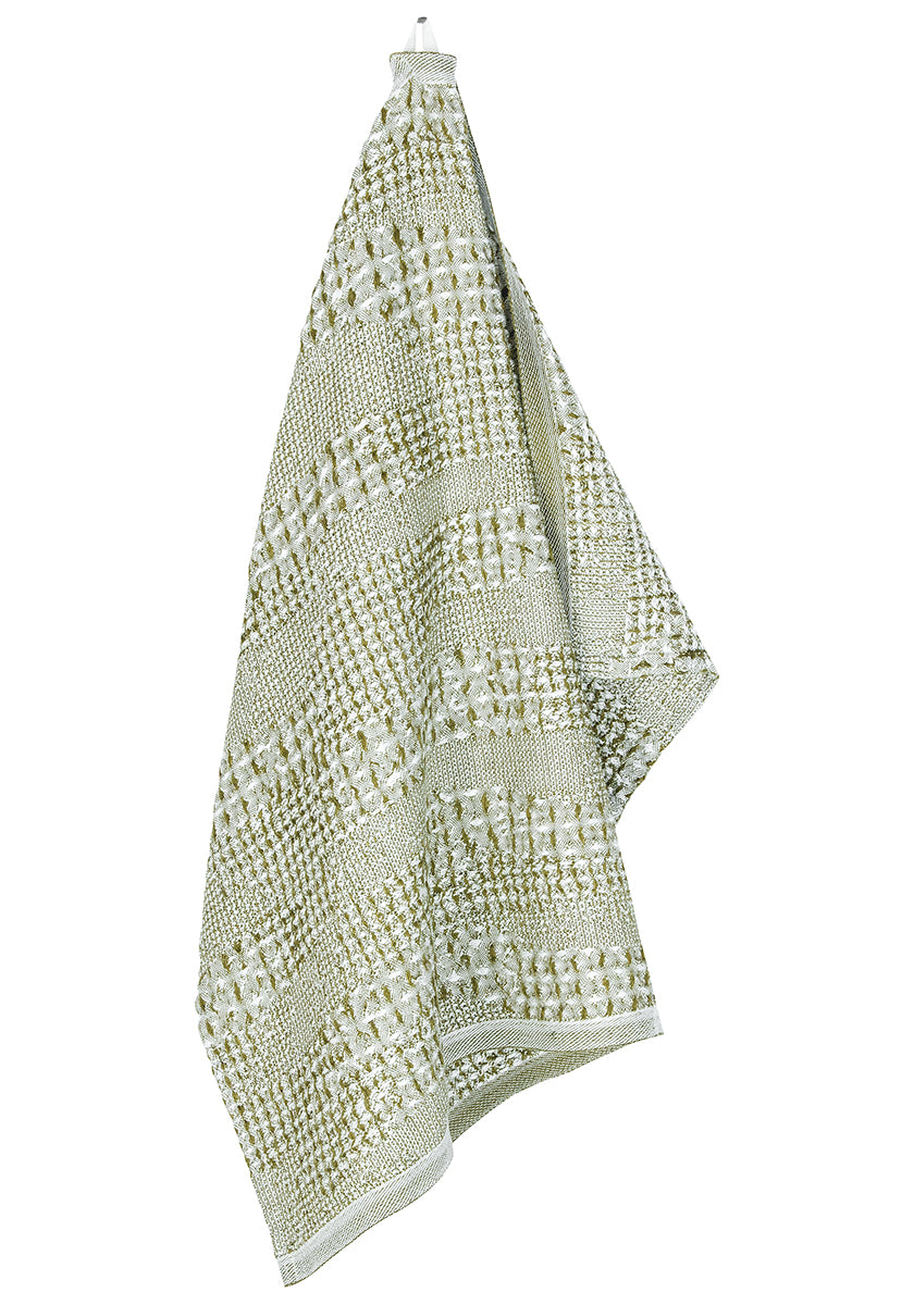 KUOHU towel 52x70cm 88/white-olive