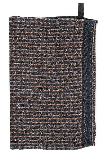 MAIJA dishcloth (black-brown, 25 x 32 cm)