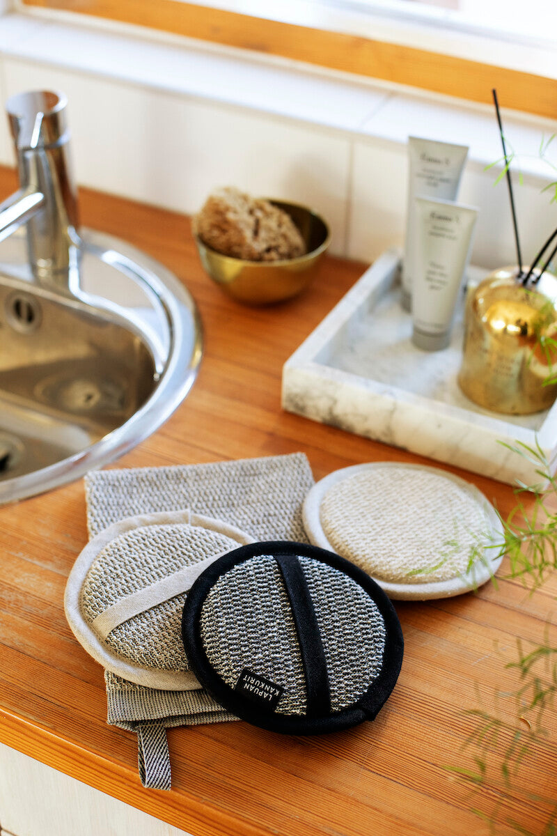 MERI cosmetic sponge 1/white-linen