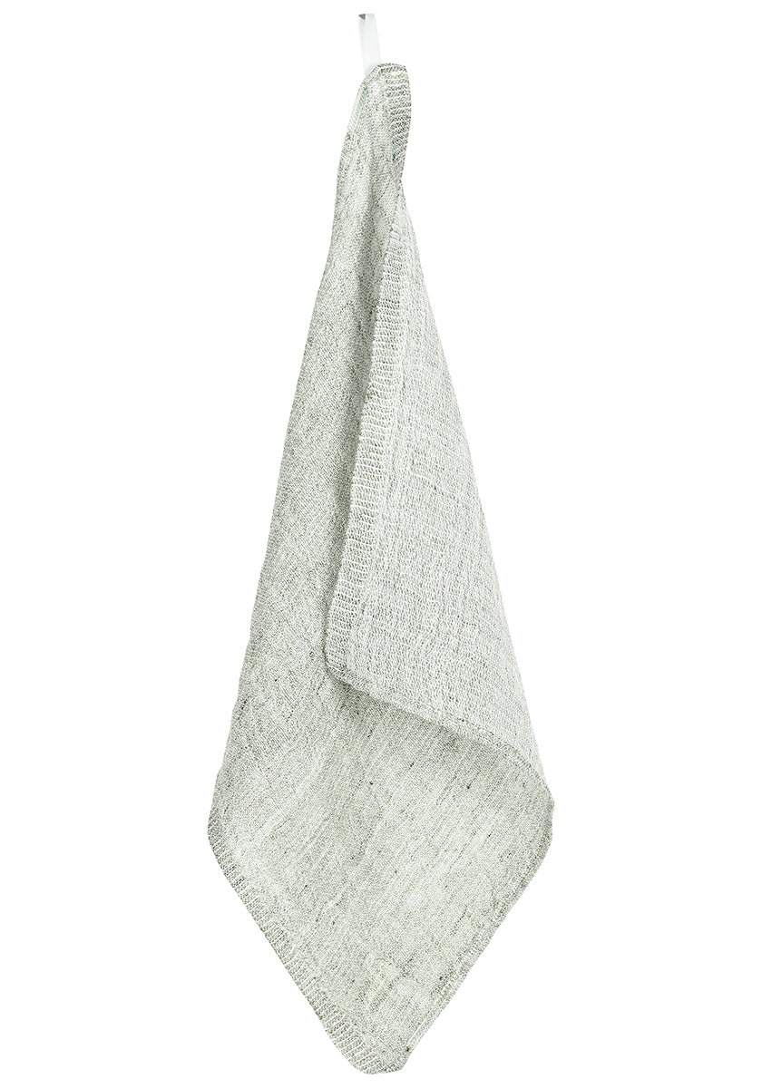 NYYTTI towel 38x38cm 68/white-olive