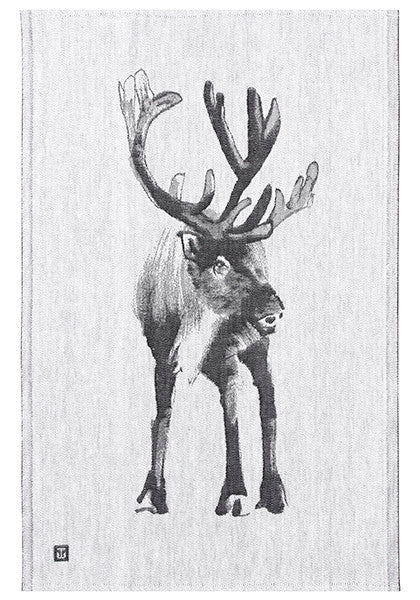 Teemu Järvi PORO towel 46x70cm 9/white-black