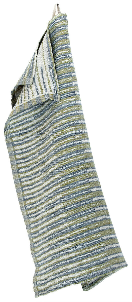 TAITO towel/ sauna cover 46x60cm 4/linen-green-grey