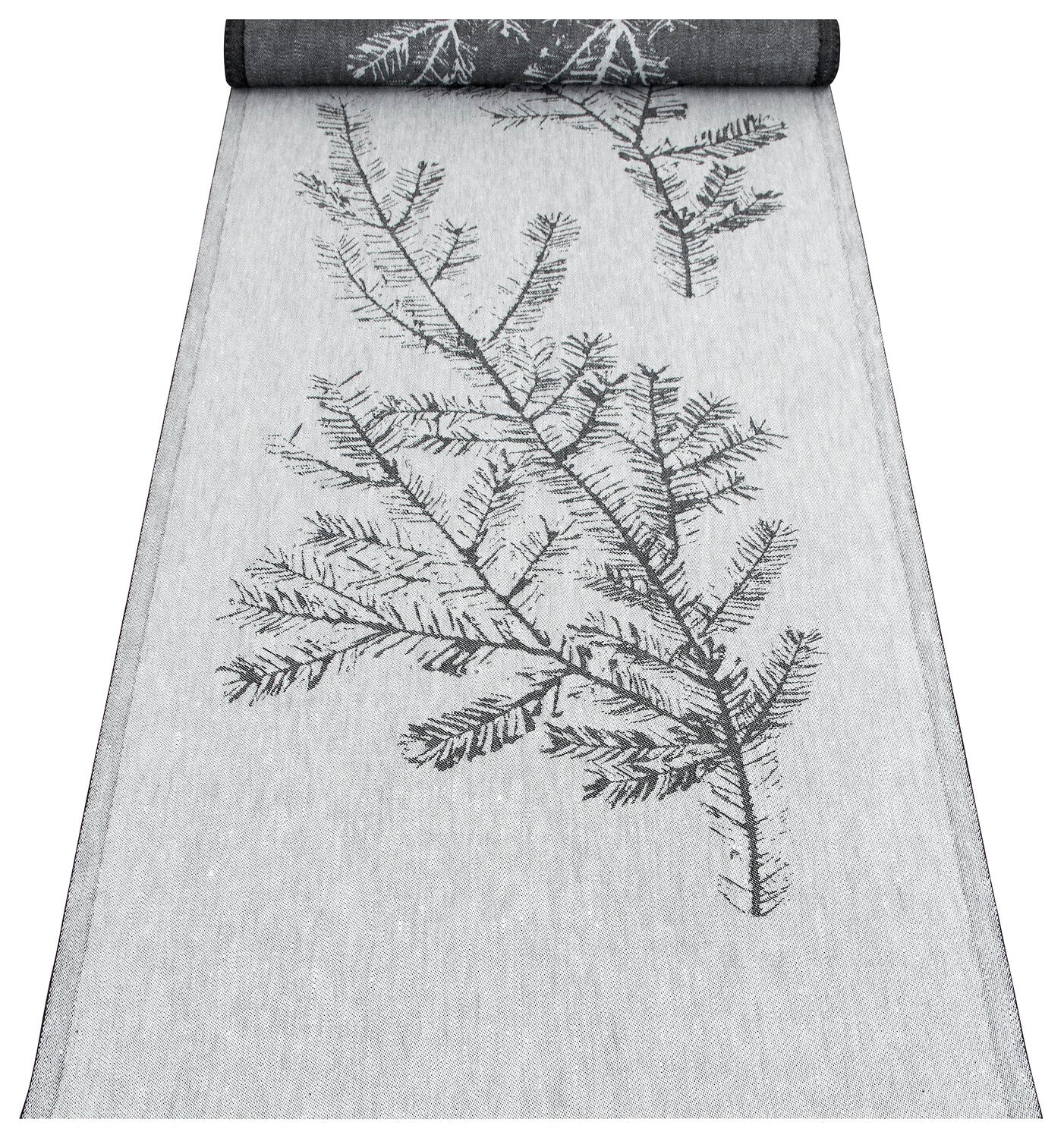 Teemu Järvi HAVU runner 46x150cm 9/white-black