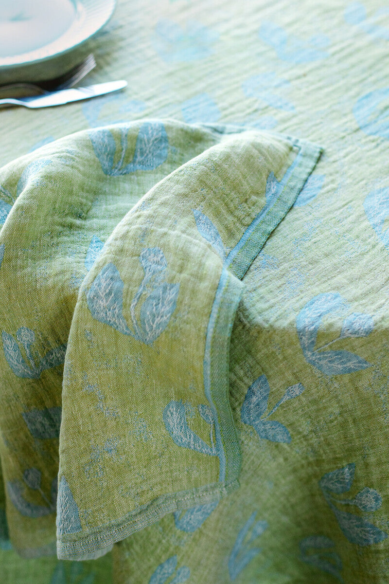 KESÄKUKKA towel/napkin 46x46cm 1/lime-light blue