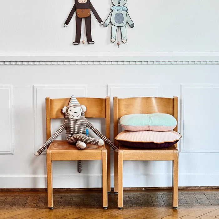 MR. NELSSON Monkey Cushion Pillow