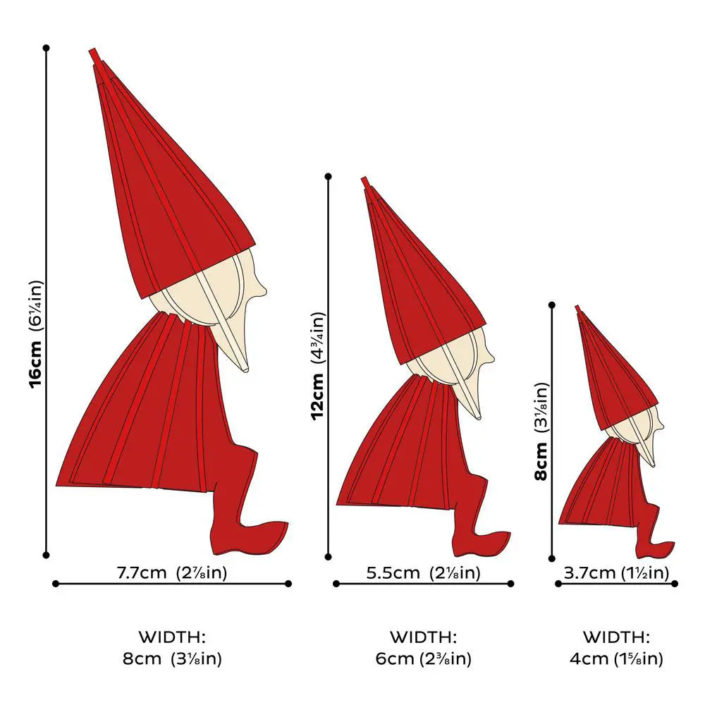 Lovi Elf 12 cm dark green