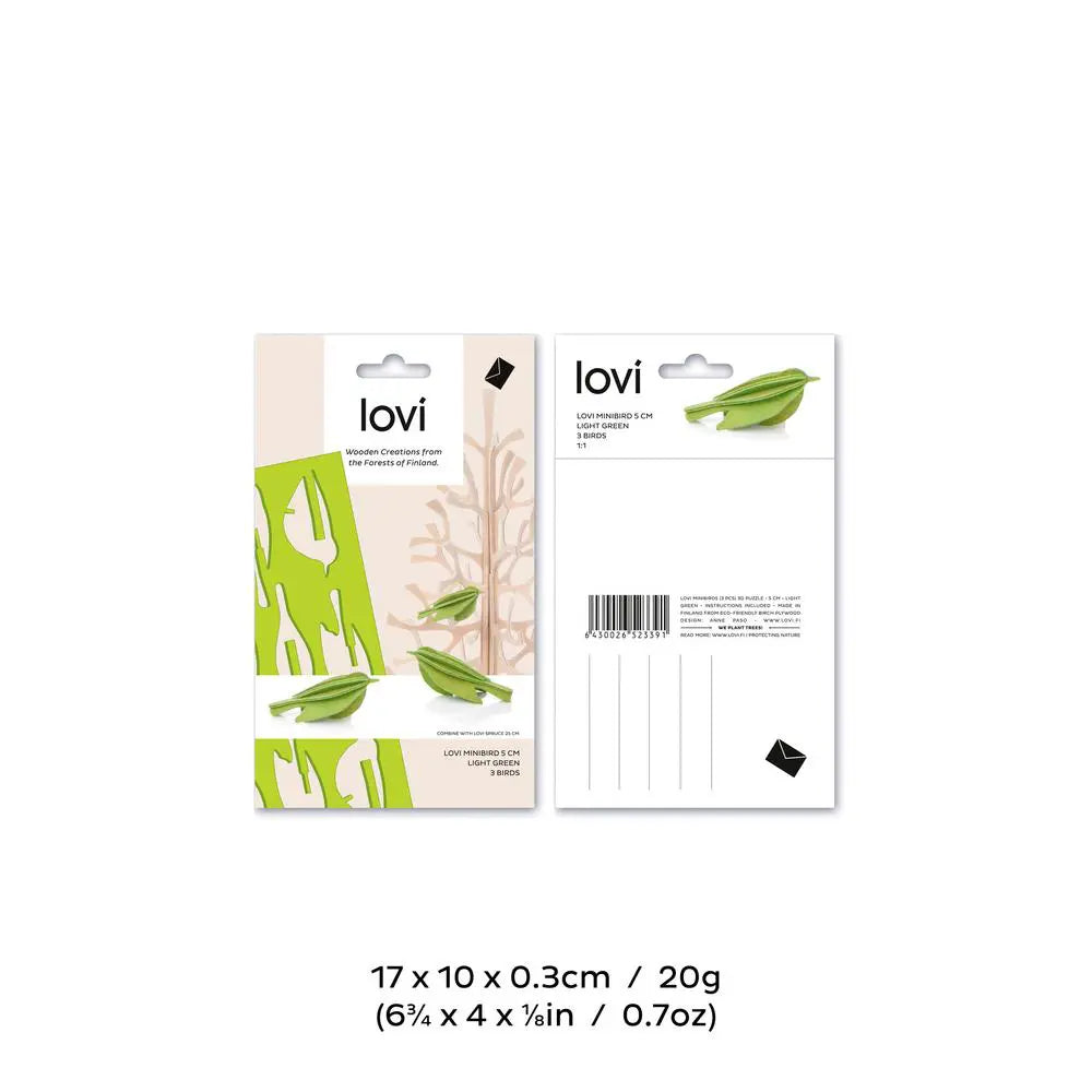 Lovi Minibirds 5 cm blue