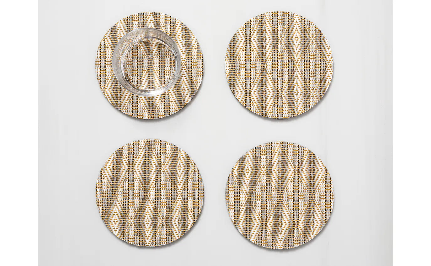 Chilewich Coasters Martha Stewart Boxwood (Set of 4) (multiple colours)