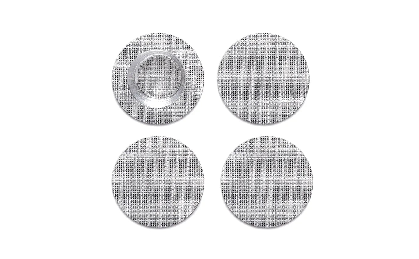Chilewich Coasters Mini Basketweave (Set of 4) Mist