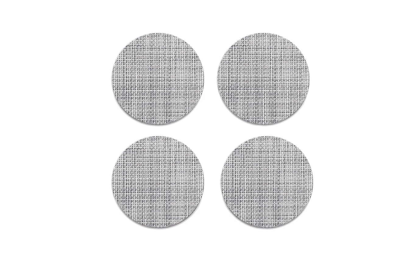 Chilewich Coasters Mini Basketweave (Set of 4) Mist
