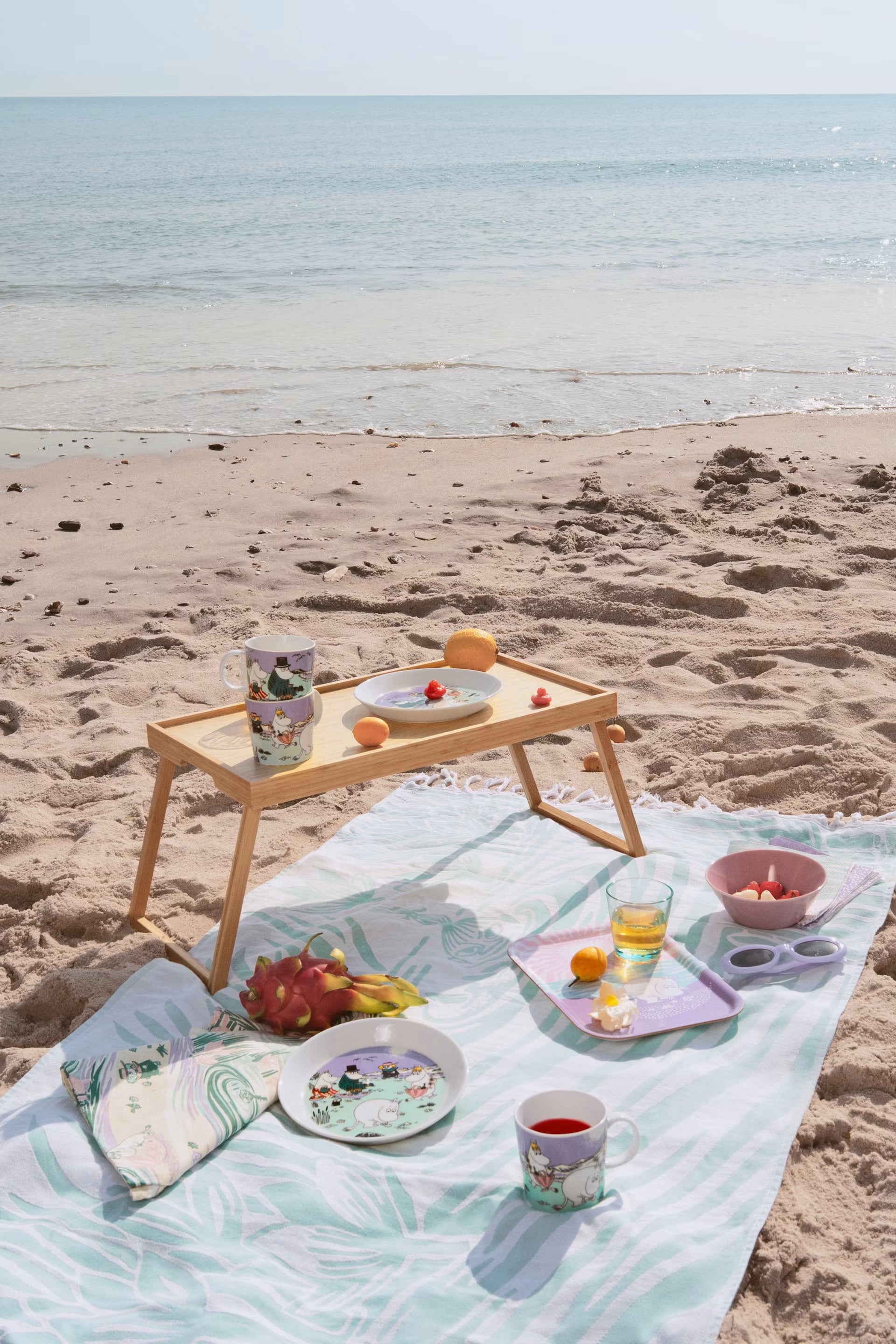 Moomin tray 27x20cm Beach Day