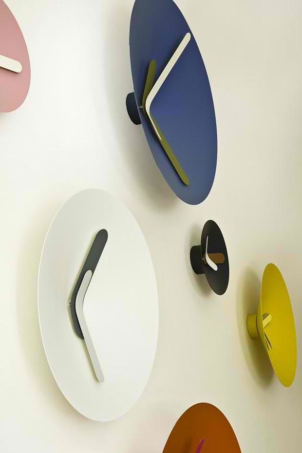 Wall clock Mozia Big White 65cm