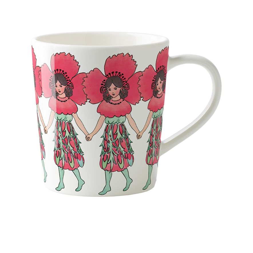Mug with handle Poppy 40 cl