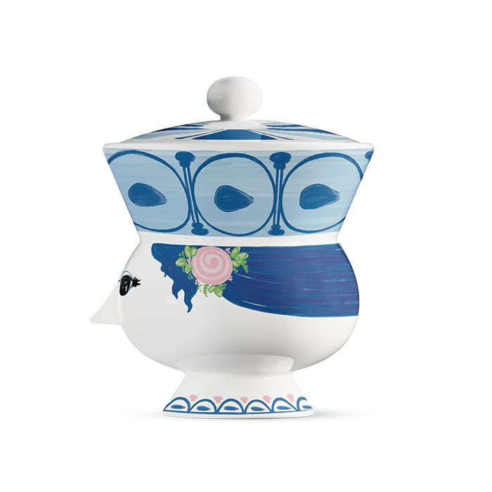 Dora Bowl Dia 3.7" Blue