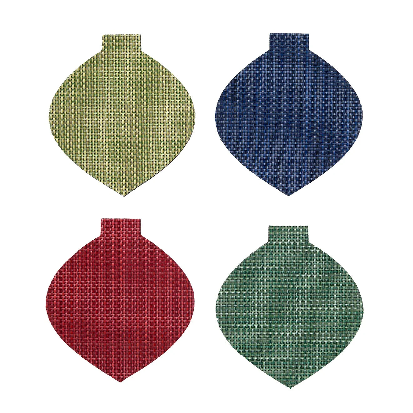 Chilewich Coasters Ornament Coasters - Multi