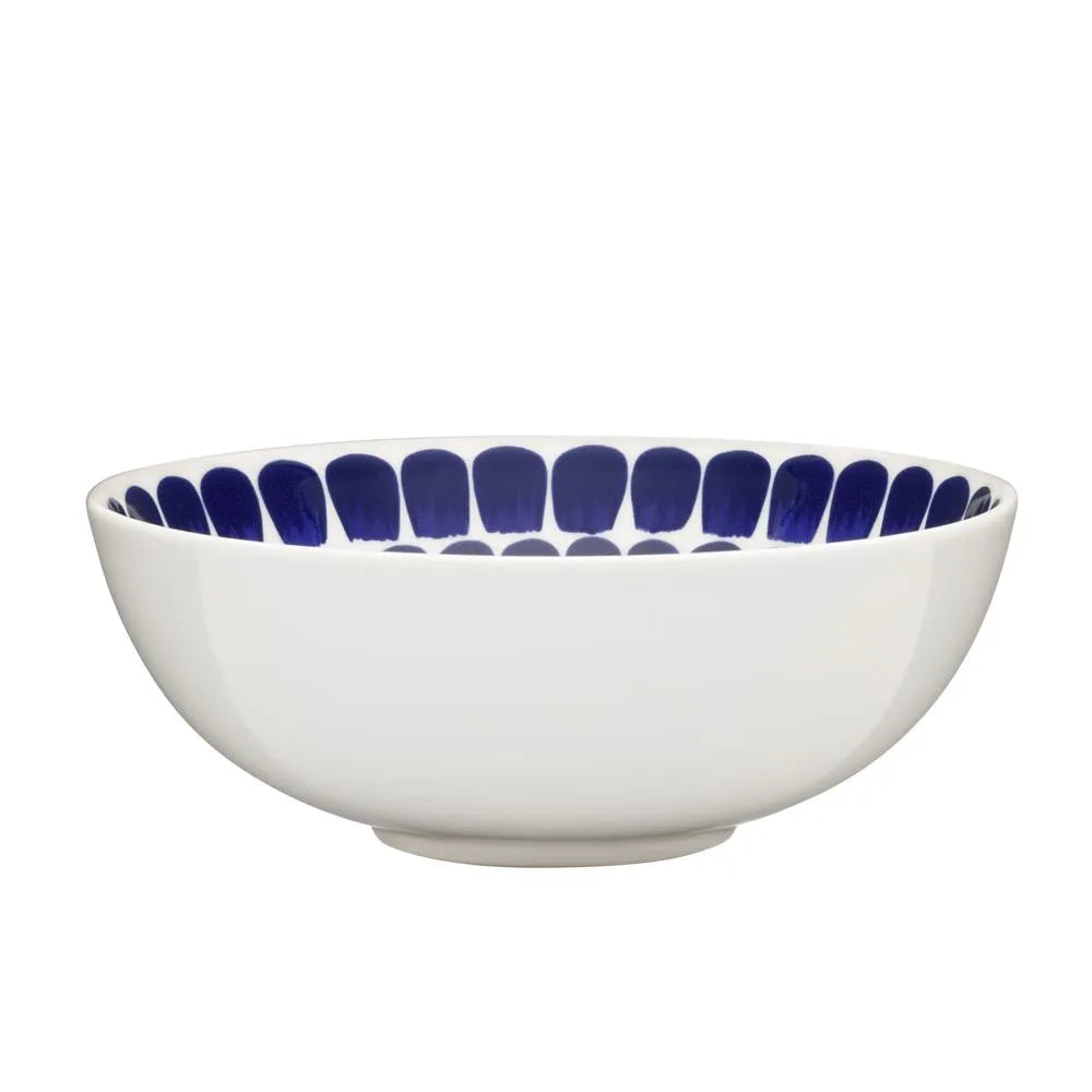 24H by Arabia Finland Tuokio Deep plate 18cm / 7" Soup blue bowl