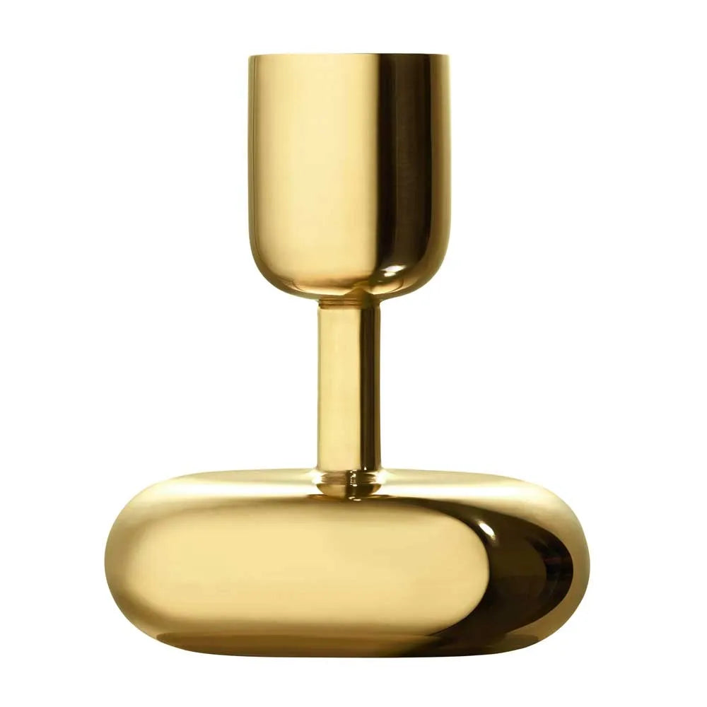 Nappula candlehoder short 107mm Brass