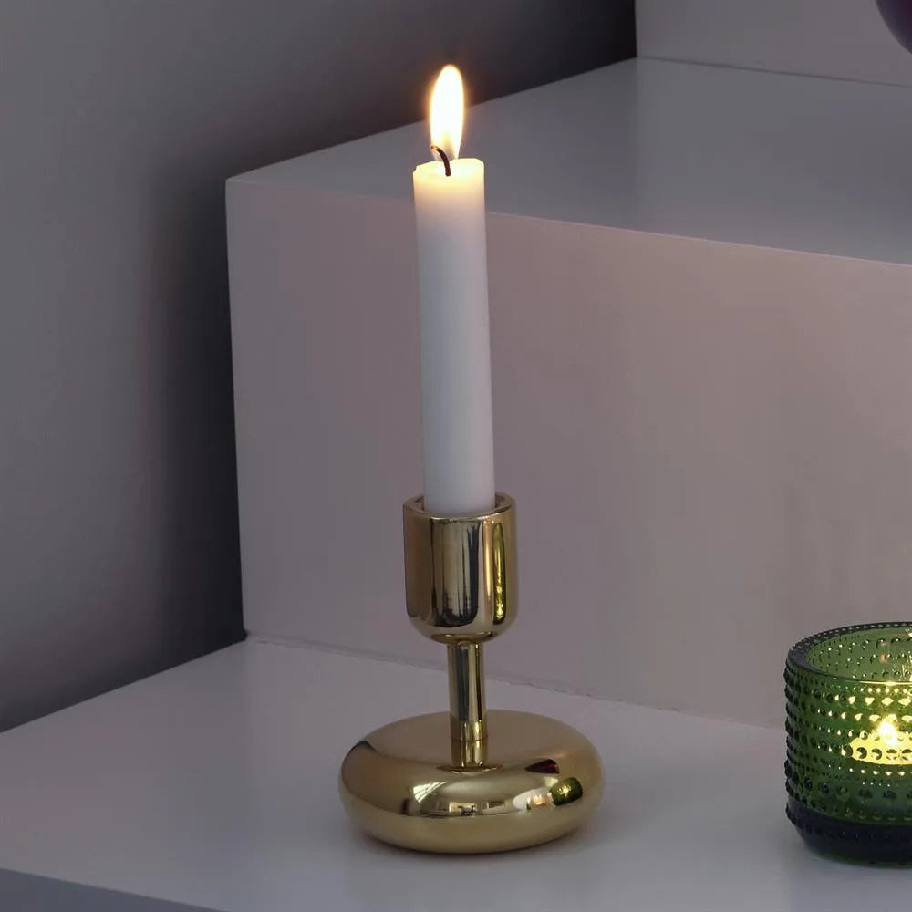 Nappula candlehoder short 107mm Brass