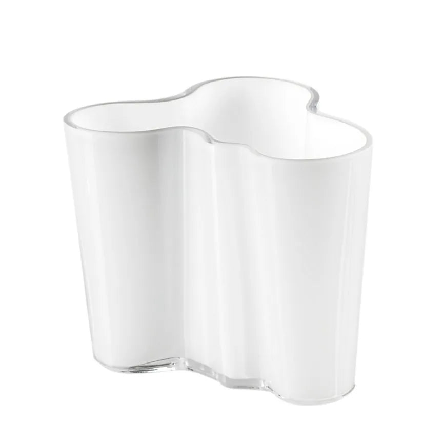 Iittala Alvar Aalto Vase 3.75 Inch /  95 mm White