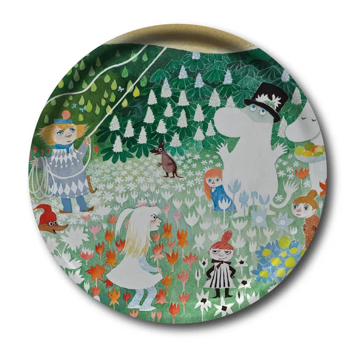 Tray 38cm / 15 Moomin Birch Round " #2