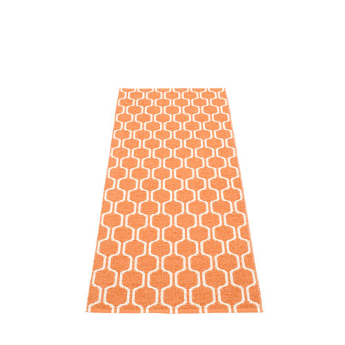 70x180cm / 2.25x6ft * SALE  ANTS RUG - Pale Orange/Vanilla