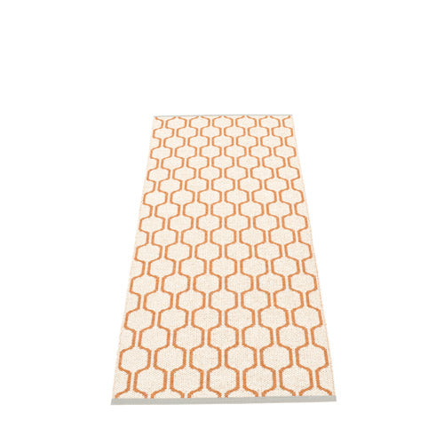 70x180cm / 2.25x6ft * SALE  ANTS RUG - Pale Orange/Vanilla