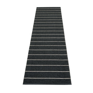 70x350cm / 2.25x11.5ft CARL RUG - CARL BLACK/CHARCOAL