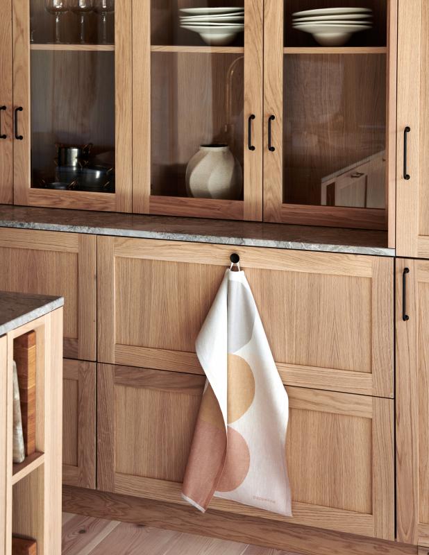 Tea towel / Kitchen Towel Otto Ochre