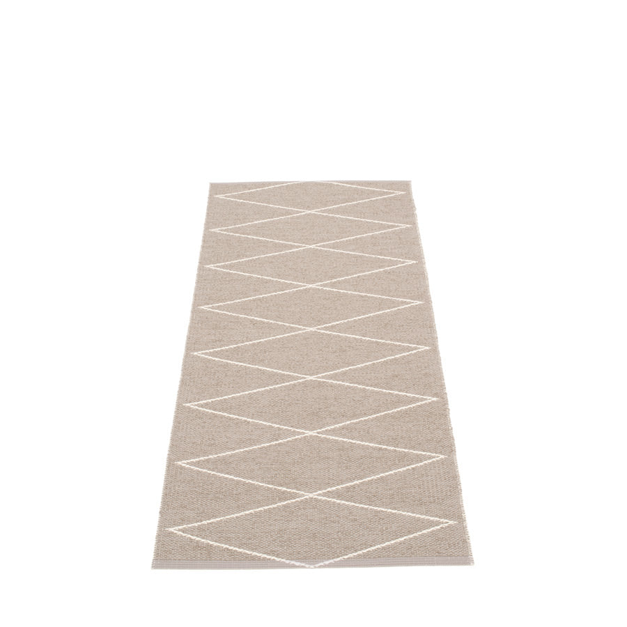 70x160cm / 2.25x5.25ft MAX RUG - MUD/VANILLA