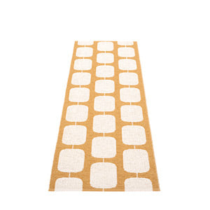 70x200cm / 2.25x6.5ft STEN  RUG - Ochre/Vanilla