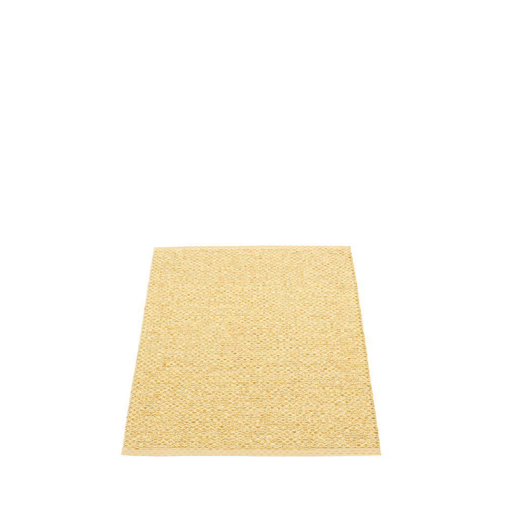 180x260cm  /  6x9ft * SALE SVEA RUG - Gold metallic Pale yellow