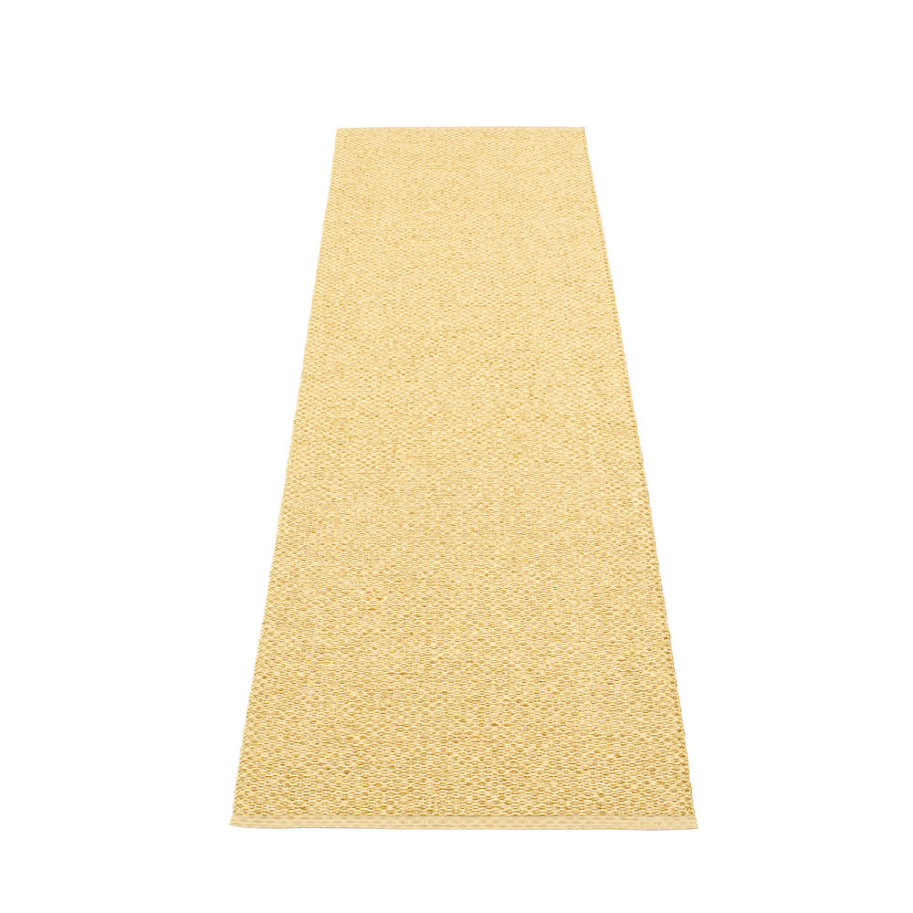 180x260cm  /  6x9ft * SALE SVEA RUG - Gold metallic Pale yellow