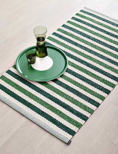 70x120cm  /  2.25x4ft TEO RUG - VANILLA/DARK GREEN/GRASS GREEN