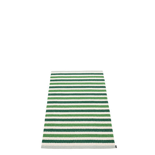 70x120cm  /  2.25x4ft TEO RUG - VANILLA/DARK GREEN/GRASS GREEN