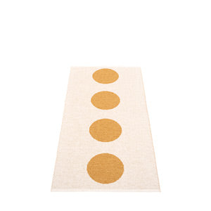 70x150cm / 2.25x5ft VERA RUG - Ochre/Vanilla