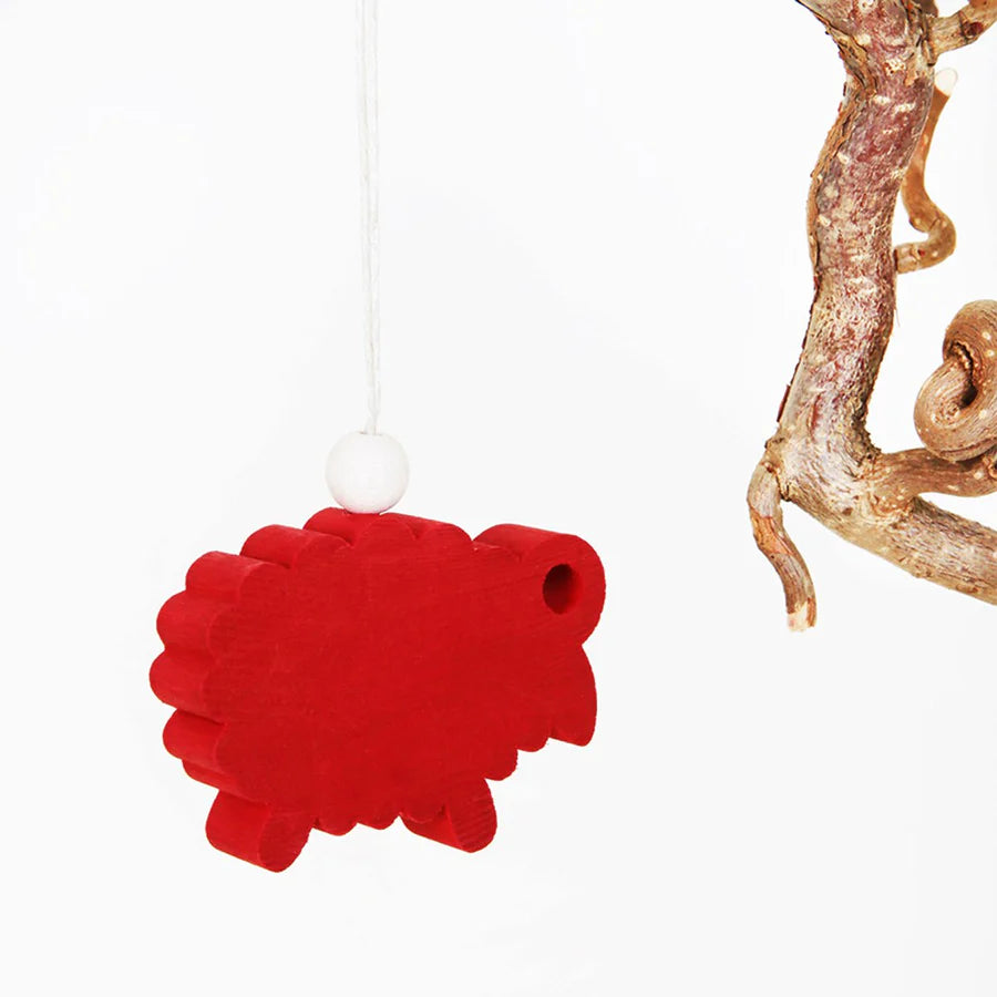 Pässi decoration, color options Red